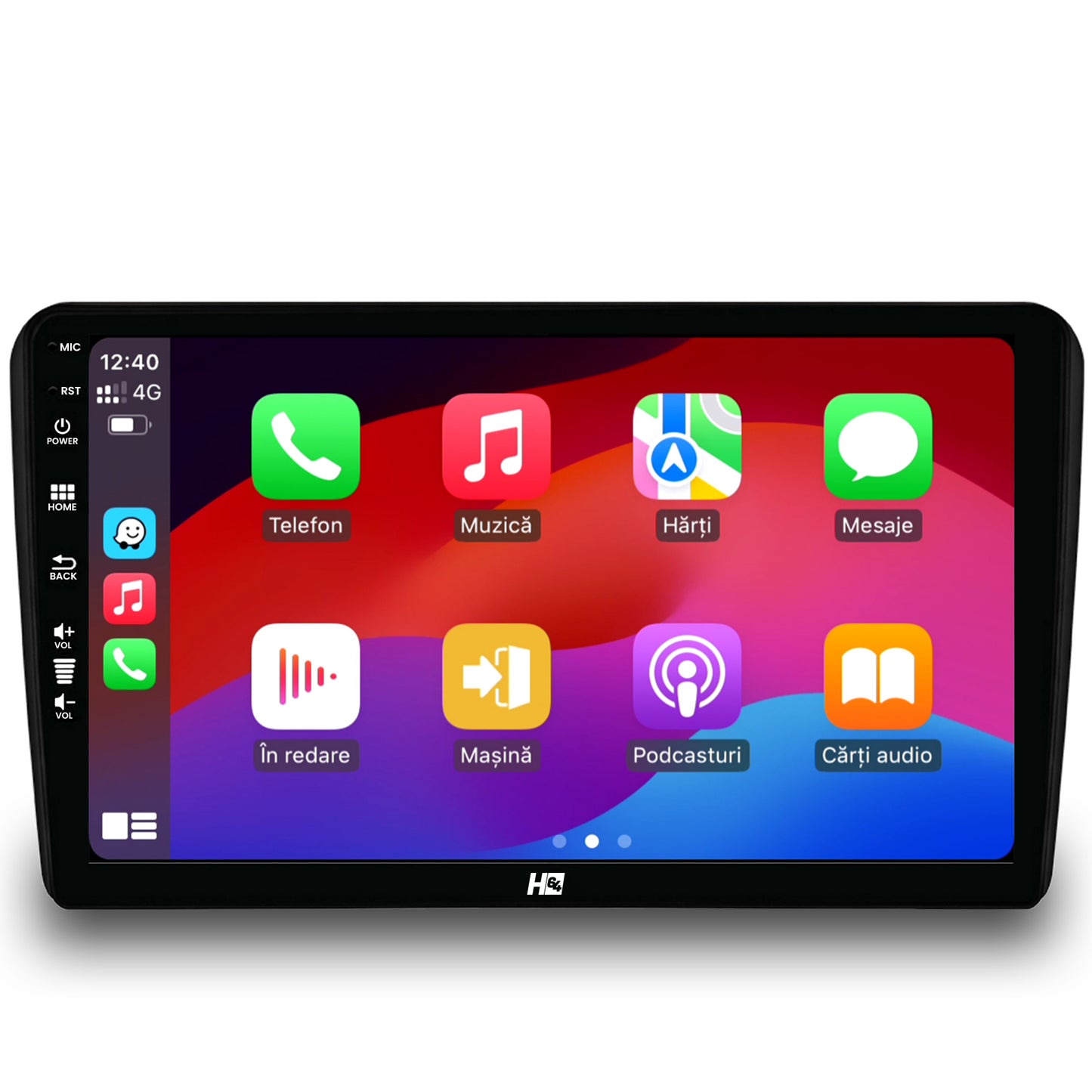 Navigatie HUB64 Audi A3/ S3/ RS3, 2GB RAM, Android, GPS, Wi-FI, Carplay, Android Auto, USB, Bluetooth, Radio, Waze, Touchscreen, 9 inch