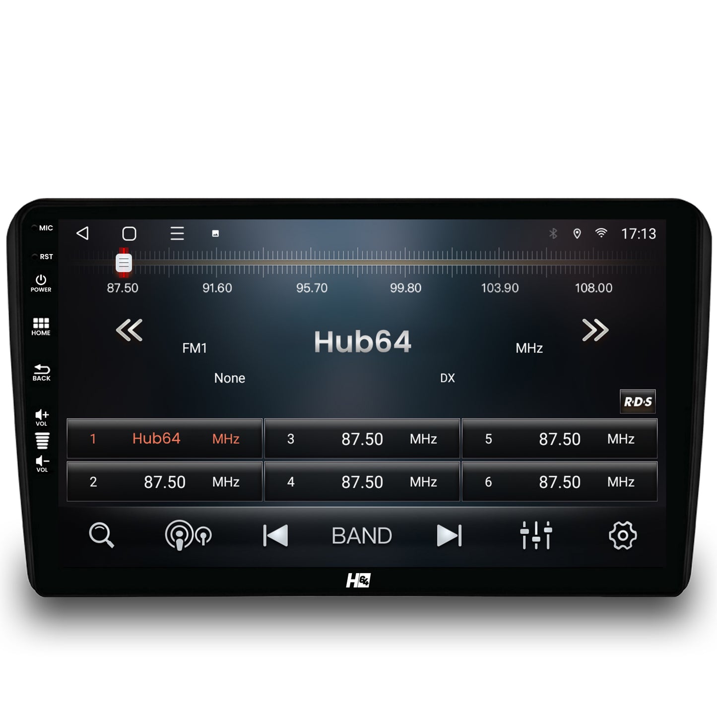 Navigatie HUB64 Audi A3/ S3/ RS3, 2GB RAM, Android, GPS, Wi-FI, Carplay, Android Auto, USB, Bluetooth, Radio, Waze, Touchscreen, 9 inch