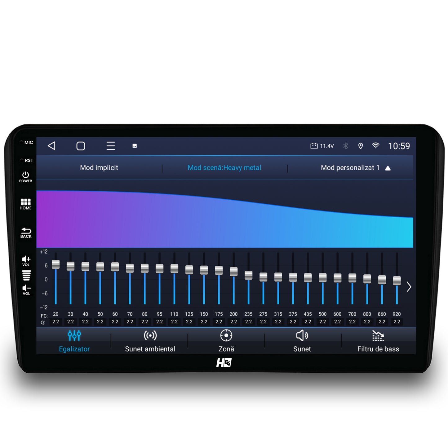 Navigatie HUB64 Audi A3/ S3/ RS3, 8GB RAM, Android, Octacore, Slot Sim 4G, DSP, GPS, Wi-FI, Carplay, Android Auto, USB, Bluetooth, Waze, Touchscreen, 9 Inch