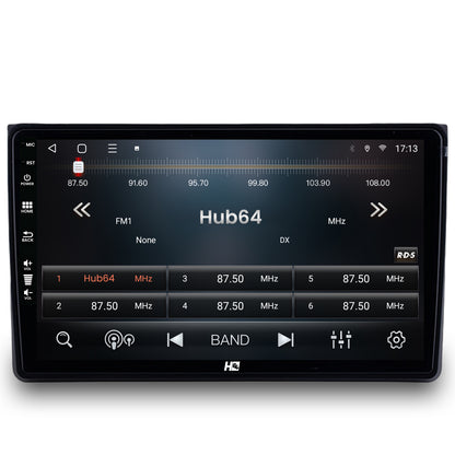 Navigatie HUB64 Audi A4(B6/B7) / Seat Exeo, 2GB RAM, Android, GPS, Wi-FI, Carplay, Android Auto, USB, Bluetooth, Radio, Waze, Touchscreen, 9 inch
