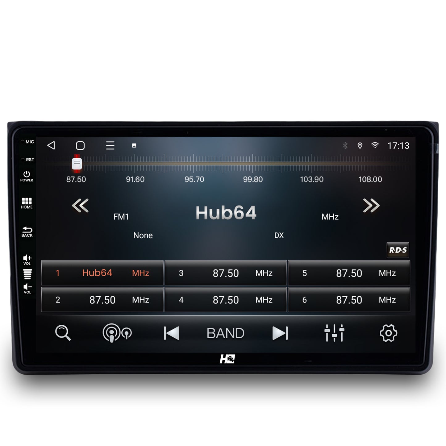Navigatie HUB64 Audi A4(B6/B7) / Seat Exeo, 4GB RAM, Android, Quadcore, DSP, GPS, Wi-FI, Carplay, Android Auto, USB, Bluetooth, Waze, Touchscreen, 9 inch