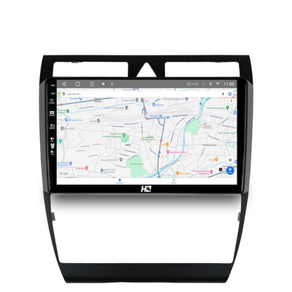 Navigatie HUB64 Audi A6 (1999-2004), 4GB RAM, Android, Octacore, Slot Sim 4G, DSP, GPS, Wi-FI, Carplay, Android Auto, USB, Bluetooth, Waze, Touchscreen, 9 inch
