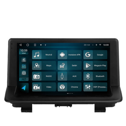 Navigatie HUB64 Audi Q3 (2011-2018), 6GB RAM, Android, Octacore, Slot Sim 4G, DSP, GPS, Wi-FI, Carplay, Android Auto, USB, Bluetooth, Waze, Touchscreen, 9 Inch