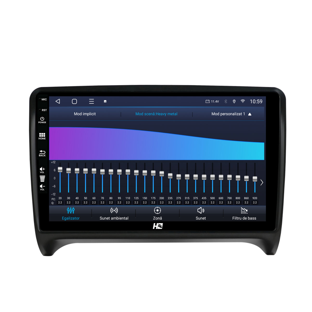 Navigatie HUB64 Audi TT, 4GB RAM, Android, Octacore, Slot Sim 4G, DSP, GPS, Wi-FI, Carplay, Android Auto, USB, Bluetooth, Waze, Touchscreen, 9 inch