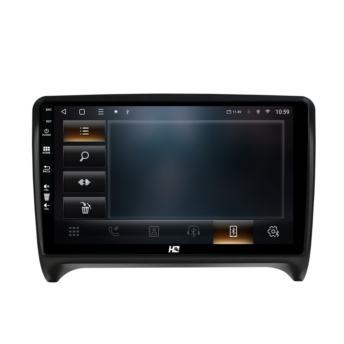 Navigatie HUB64 Audi TT, 4GB RAM, Android, Quadcore, DSP, GPS, Wi-FI, Carplay, Android Auto, USB, Bluetooth, Waze, Touchscreen, 9 inch