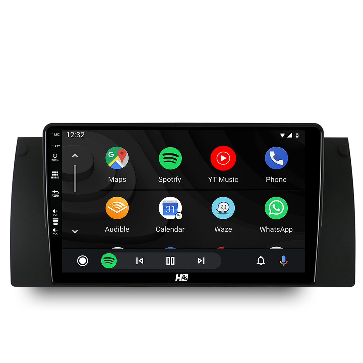 Navigatie HUB64 BMW E39/E53/E38, 4GB RAM, Android, Quadcore, DSP, GPS, Wi-FI, Carplay, Android Auto, USB, Bluetooth, Waze, Touchscreen, 9 inch