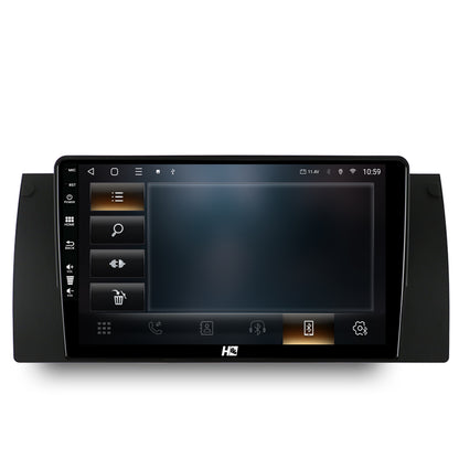Navigatie HUB64 BMW E39/E53/E38, 6GB RAM, Android, Octacore, Slot Sim 4G, DSP, GPS, Wi-FI, Carplay, Android Auto, USB, Bluetooth, Waze, Touchscreen, 9 Inch