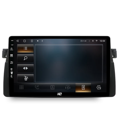 Navigatie HUB64 BMW E46, 2GB RAM, Android, GPS, Wi-FI, Carplay, Android Auto, USB, Bluetooth, Radio, Waze, Touchscreen, 9 inch