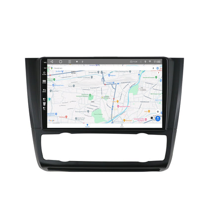 Navigatie HUB64 BMW Seria 1 E87 (2007-2011), Clima Automata, 4GB RAM, Android, Quadcore, DSP, GPS, Wi-FI, Carplay, Android Auto, USB, Bluetooth, Waze, Touchscreen, 9 inch