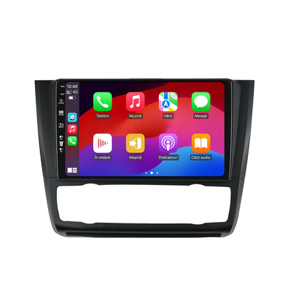 Navigatie HUB64 BMW Seria 1 E87 (2007-2011), Clima Automata, 4GB RAM, Android, Octacore, Slot Sim 4G, DSP, GPS, Wi-FI, Carplay, Android Auto, USB, Bluetooth, Waze, Touchscreen, 9 inch