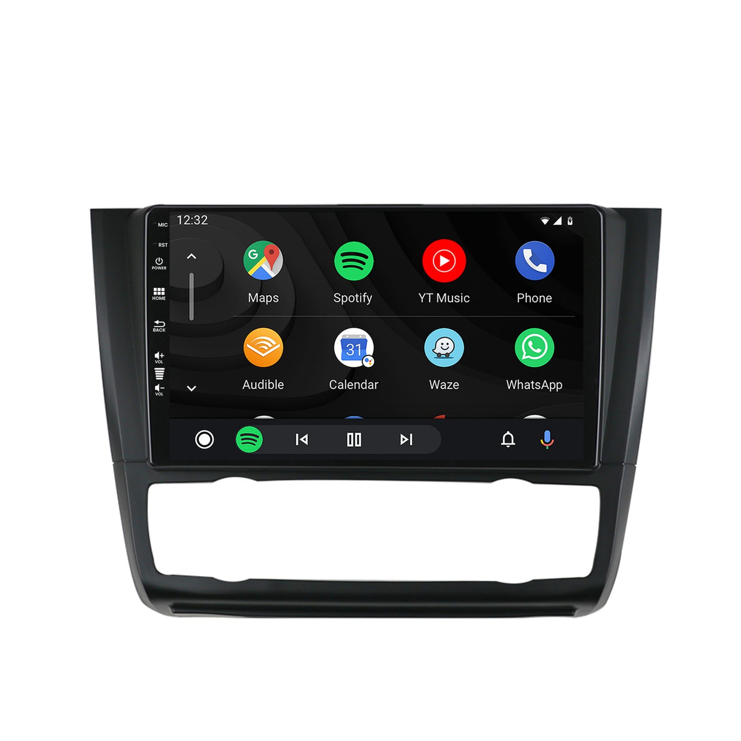 Navigatie HUB64 BMW Seria 1 E87 (2007-2011), Clima Automata, 4GB RAM, Android, Quadcore, DSP, GPS, Wi-FI, Carplay, Android Auto, USB, Bluetooth, Waze, Touchscreen, 9 inch