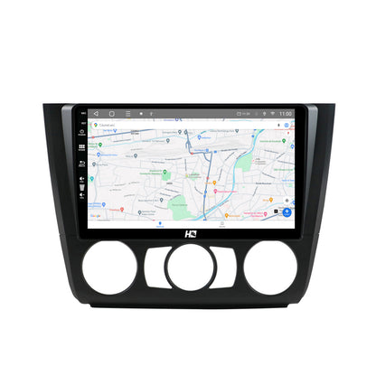 Navigatie HUB64 BMW Seria 1 E87 (2007-2011), Clima Manuala, 2GB RAM, Android, GPS, Wi-FI, Carplay, Android Auto, USB, Bluetooth, Radio, Waze, Touchscreen, 9 inch