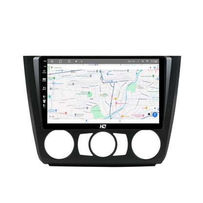 Navigatie HUB64 BMW Seria 1 E87 (2007-2011), Clima Manuala, Android, Octacore / 6GB RAM + 128GB ROM, 9 Inch - HB-649006+AD-BGRKIT398