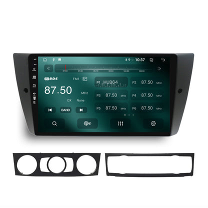 Navigatie HUB64 BMW Seria 3 E90, E91, E92, 2GB RAM, Android, GPS, Wi-FI, Carplay, Android Auto, USB, Bluetooth, Radio, Waze, Touchscreen, 9 inch