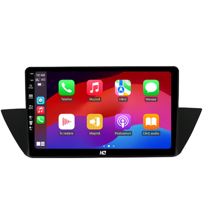 Navigatie HUB64 BMW X1 (2009-2015), 6GB RAM, Android, Octacore, Slot Sim 4G, DSP, GPS, Wi-FI, Carplay, Android Auto, USB, Bluetooth, Waze, Touchscreen, 10.1 Inch