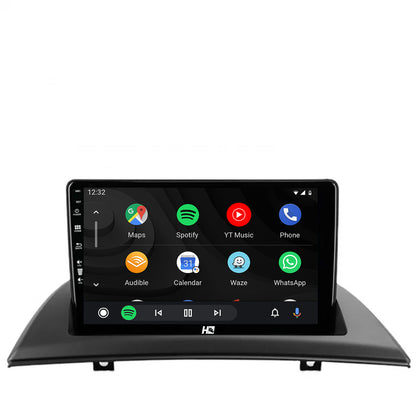 Navigatie HUB64 BMW X3 E83 (2003-2010), 4GB RAM, Android, Octacore, Slot Sim 4G, DSP, GPS, Wi-FI, Carplay, Android Auto, USB, Bluetooth, Waze, Touchscreen, 9 inch