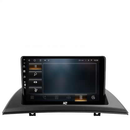 Navigatie HUB64 BMW X3 E83 (2003-2010), 4GB RAM, Android, Octacore, Slot Sim 4G, DSP, GPS, Wi-FI, Carplay, Android Auto, USB, Bluetooth, Waze, Touchscreen, 9 inch