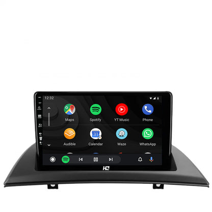 Navigatie HUB64 BMW X3 E83 (2003-2010), 6GB RAM, Android, Octacore, Slot Sim 4G, DSP, GPS, Wi-FI, Carplay, Android Auto, USB, Bluetooth, Waze, Touchscreen, 9 Inch