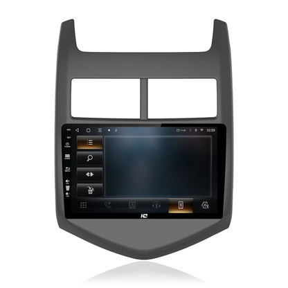 Navigatie HUB64 Chevrolet Aveo 2 (2010-2015), 4GB RAM, Android, Quadcore, DSP, GPS, Wi-FI, Carplay, Android Auto, USB, Bluetooth, Waze, Touchscreen, 9 inch