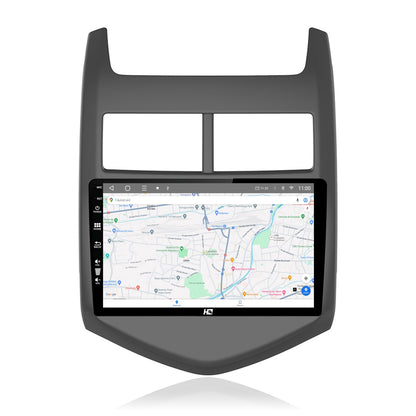 Navigatie HUB64 Chevrolet Aveo 2 (2010-2015), 4GB RAM, Android, Quadcore, DSP, GPS, Wi-FI, Carplay, Android Auto, USB, Bluetooth, Waze, Touchscreen, 9 inch