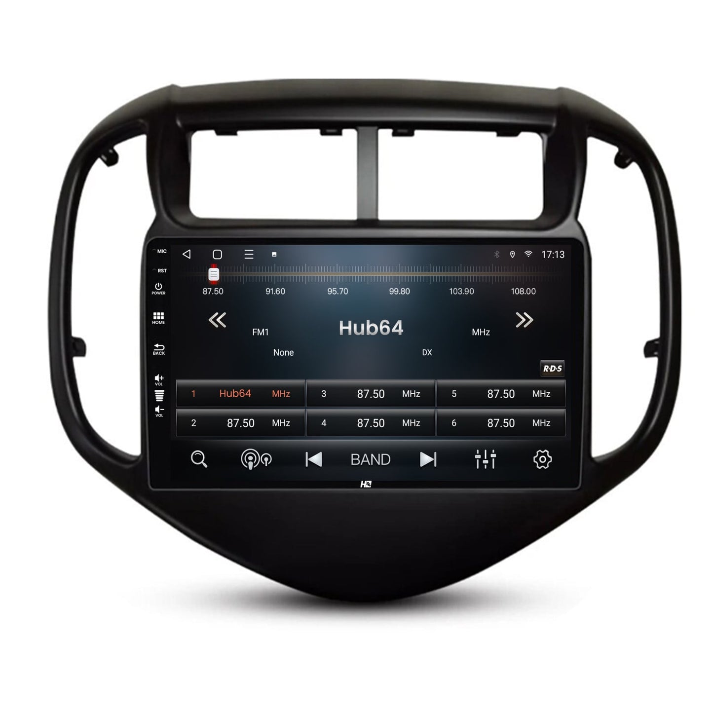 Navigatie HUB64 Chevrolet Aveo (2016-2021), 6GB RAM, Android, Octacore, Slot Sim 4G, DSP, GPS, Wi-FI, Carplay, Android Auto, USB, Bluetooth, Waze, Touchscreen, 9 Inch