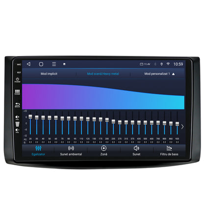 Navigatie HUB64 Chevrolet Aveo (2006-2012), 6GB RAM, Android, Octacore, Slot Sim 4G, DSP, GPS, Wi-FI, Carplay, Android Auto, USB, Bluetooth, Waze, Touchscreen, 9 Inch