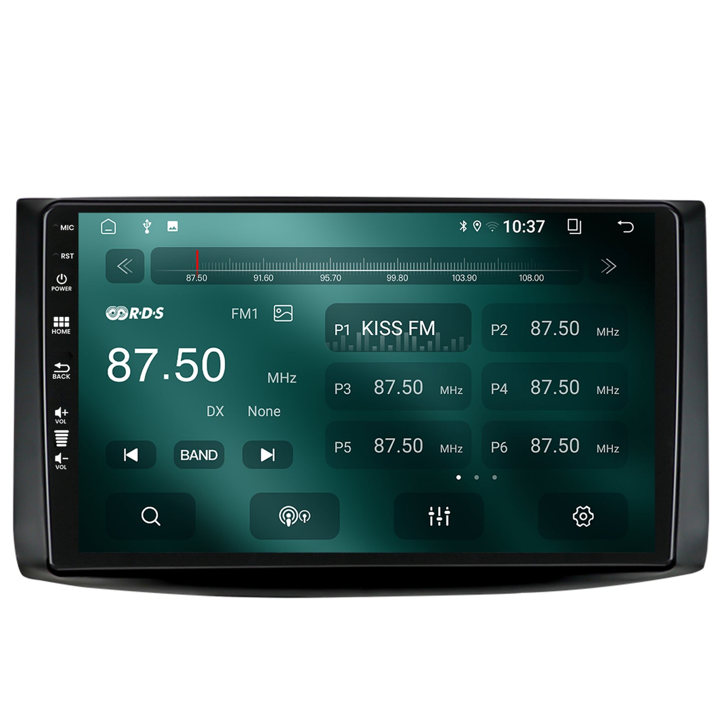 Navigatie HUB64 Chevrolet Aveo (2006-2012), 2GB RAM, Android, GPS, Wi-FI, Carplay, Android Auto, USB, Bluetooth, Radio, Waze, Touchscreen, 9 inch