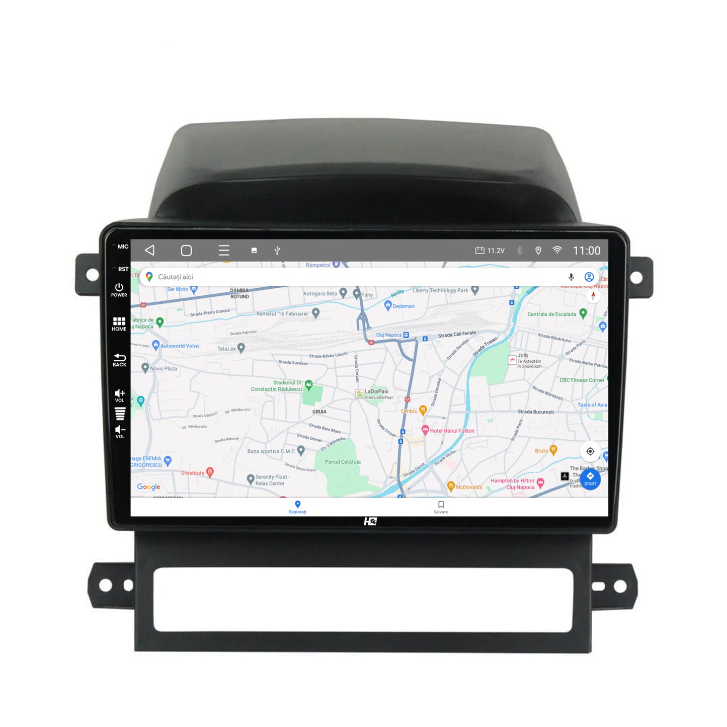 Navigatie HUB64 Chevrolet Captiva (2006-2011), 4GB RAM, Android, Quadcore, DSP, GPS, Wi-FI, Carplay, Android Auto, USB, Bluetooth, Waze, Touchscreen, 9 inch