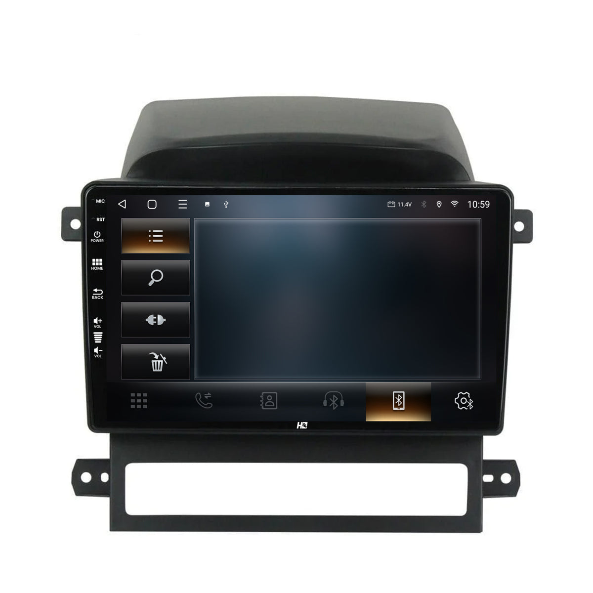 Navigatie HUB64 Chevrolet Captiva (2006-2011), 4GB RAM, Android, Quadcore, DSP, GPS, Wi-FI, Carplay, Android Auto, USB, Bluetooth, Waze, Touchscreen, 9 inch