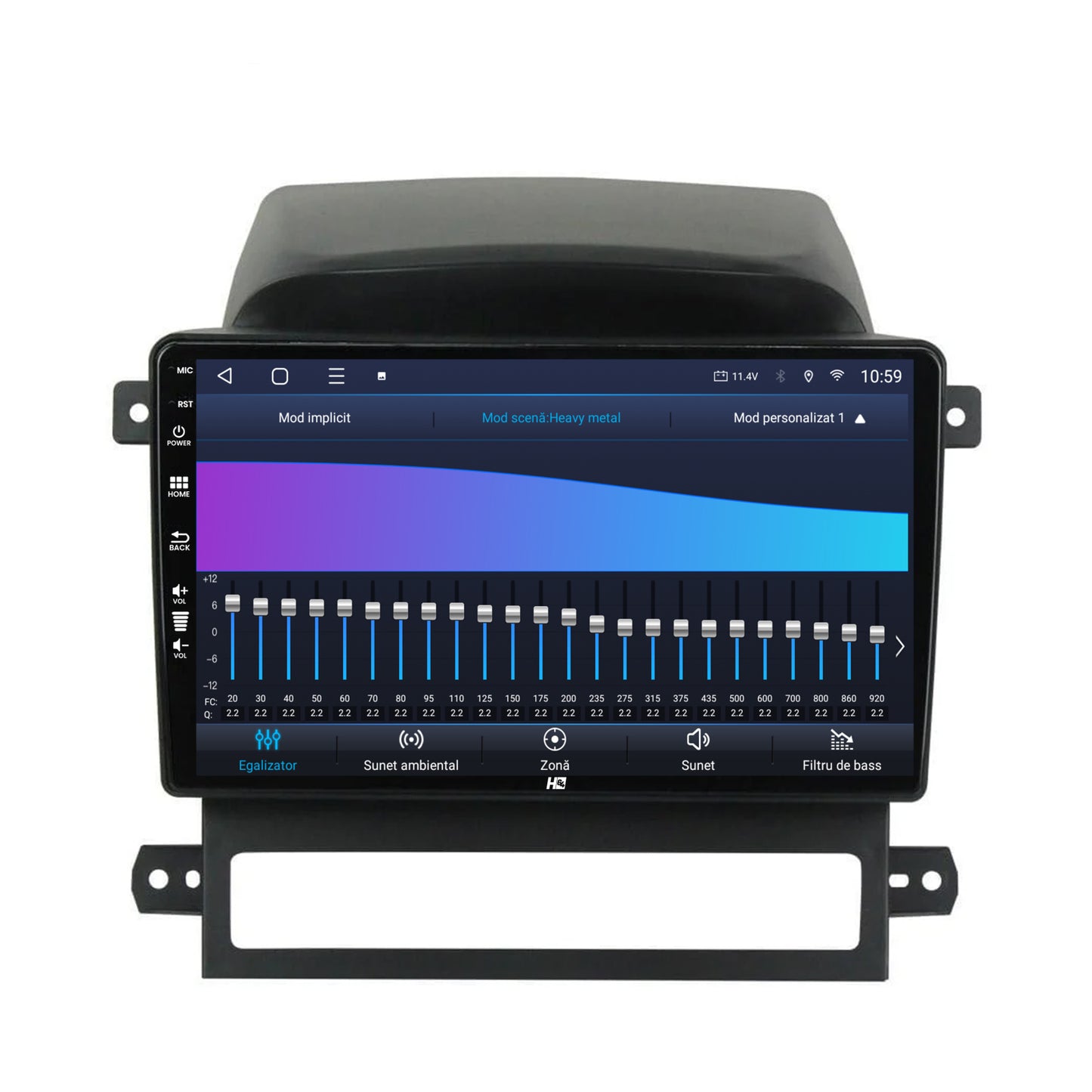 Navigatie HUB64 Chevrolet Captiva (2006-2011), 6GB RAM, Android, Octacore, Slot Sim 4G, DSP, GPS, Wi-FI, Carplay, Android Auto, USB, Bluetooth, Waze, Touchscreen, 9 Inch