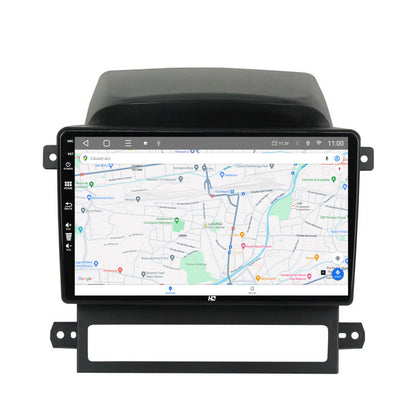 Navigatie HUB64 Chevrolet Captiva (2006-2011), 8GB RAM, Android, Octacore, Slot Sim 4G, DSP, GPS, Wi-FI, Carplay, Android Auto, USB, Bluetooth, Waze, Touchscreen, 9 Inch
