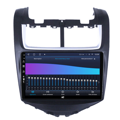 Navigatie HUB64 Chevrolet Aveo (2014-2017), 6GB RAM, Android, Octacore, Slot Sim 4G, DSP, GPS, Wi-FI, Carplay, Android Auto, USB, Bluetooth, Waze, Touchscreen, 9 Inch
