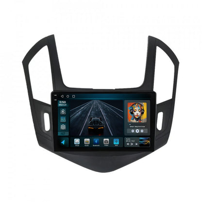 Navigatie HUB64 Chevrolet Cruze (2013-2015), 2GB RAM, Android, GPS, Wi-FI, Carplay, Android Auto, USB, Bluetooth, Radio, Waze, Touchscreen, 9 inch