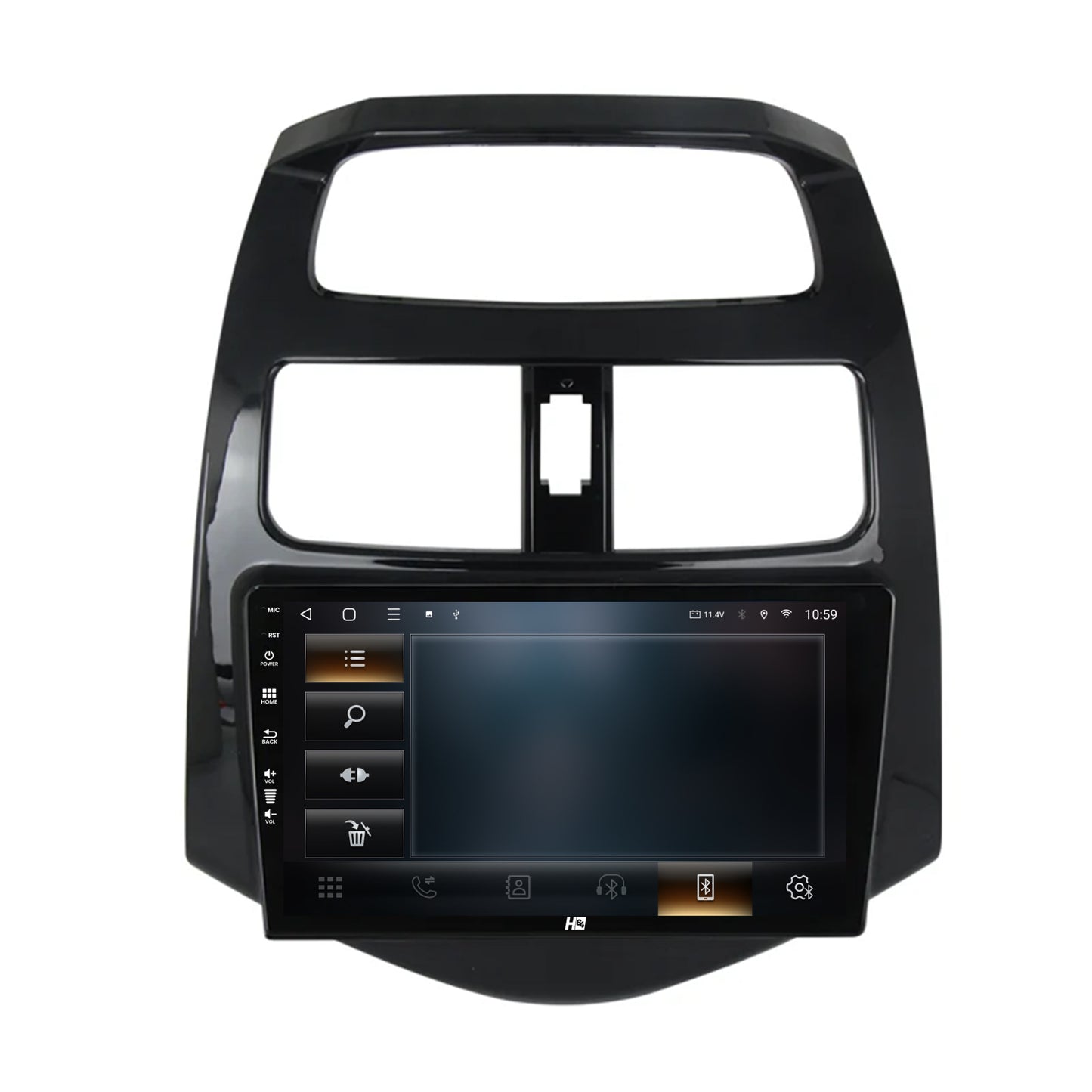 Navigatie HUB64 Daewoo Matiz / Chevrolet Spark (2010-2014), 4GB RAM, Android, Octacore, Slot Sim 4G, DSP, GPS, Wi-FI, Carplay, Android Auto, USB, Bluetooth, Waze, Touchscreen, 9 inch