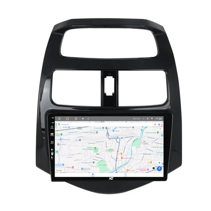 Navigatie HUB64 Daewoo Matiz / Chevrolet Spark (2010-2014), 8GB RAM, Android, Octacore, Slot Sim 4G, DSP, GPS, Wi-FI, Carplay, Android Auto, USB, Bluetooth, Waze, Touchscreen, 9 Inch
