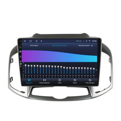 Navigatie HUB64 Chevrolet Captiva (2011-2018), 4GB RAM, Android, Octacore, Slot Sim 4G, DSP, GPS, Wi-FI, Carplay, Android Auto, USB, Bluetooth, Waze, Touchscreen, 10.1 Inch
