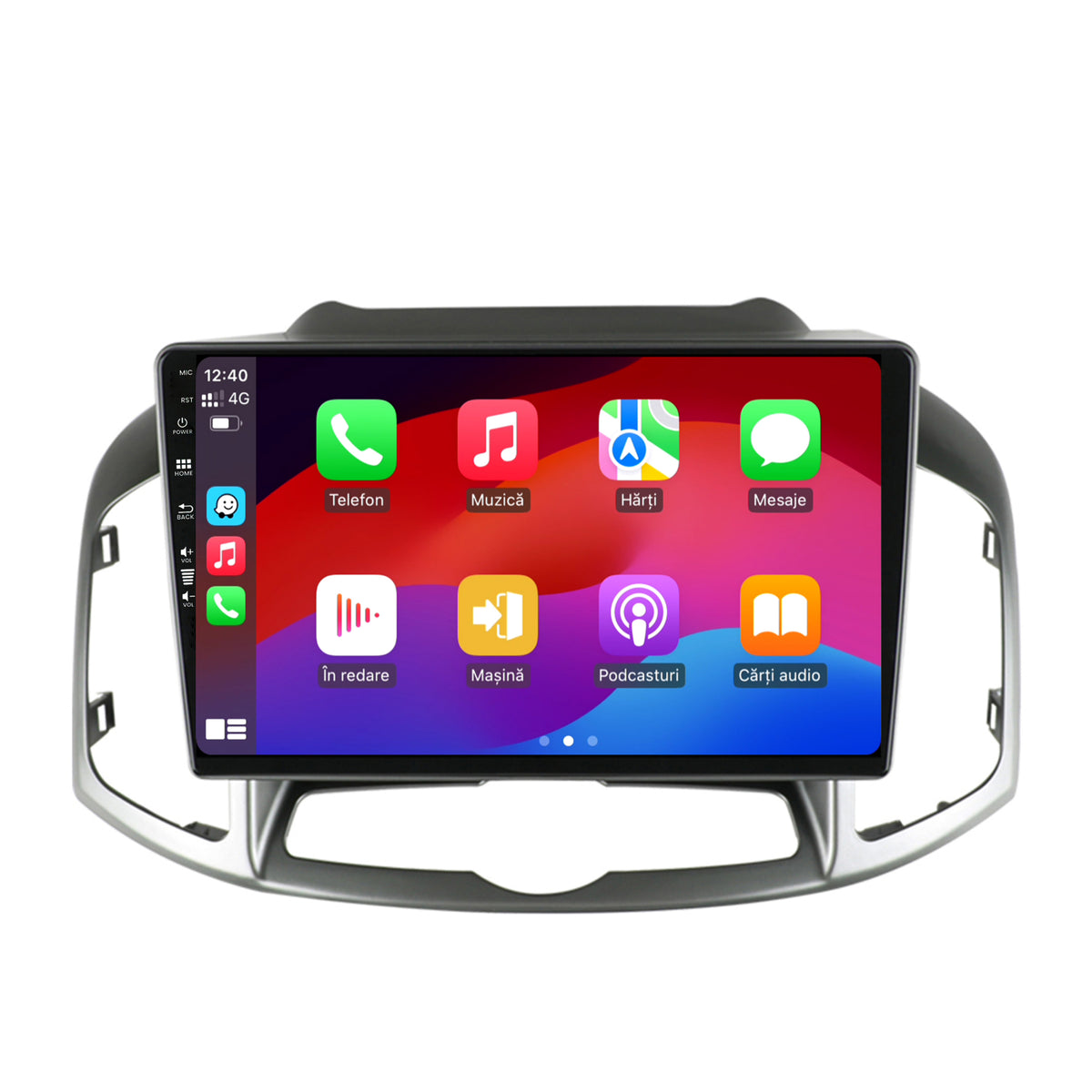 Navigatie HUB64 Chevrolet Captiva (2011-2018), 4GB RAM, Android, Quadcore, DSP, GPS, Wi-FI, Carplay, Android Auto, USB, Bluetooth, Waze, Touchscreen, 10.1 Inch