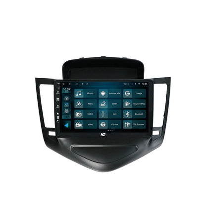 Navigatie HUB64 Chevrolet Cruze (2008-2014), 4GB RAM, Android, Quadcore, DSP, GPS, Wi-FI, Carplay, Android Auto, USB, Bluetooth, Waze, Touchscreen, 9 inch