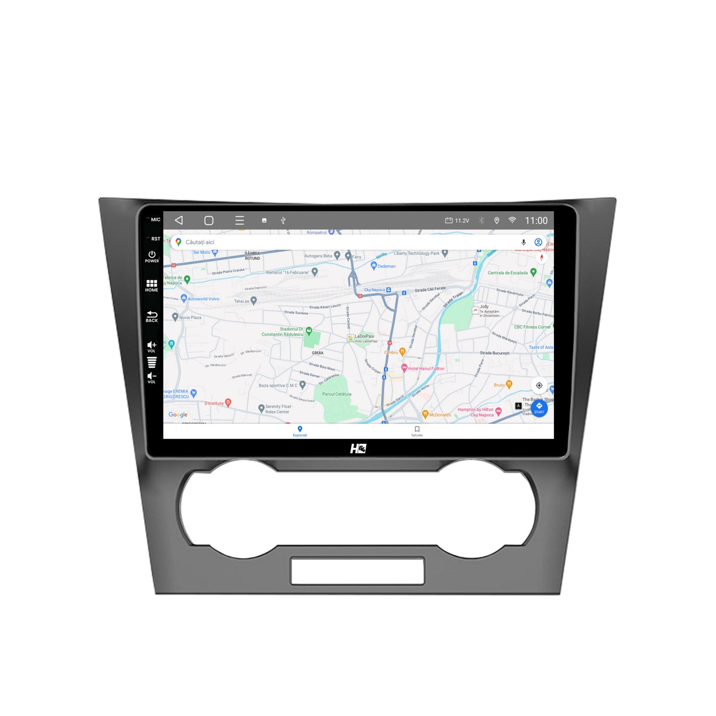 Navigatie HUB64 Chevrolet Epica (2006-2012), 2GB RAM, Android, GPS, Wi-FI, Carplay, Android Auto, USB, Bluetooth, Radio, Waze, Touchscreen, 9 inch