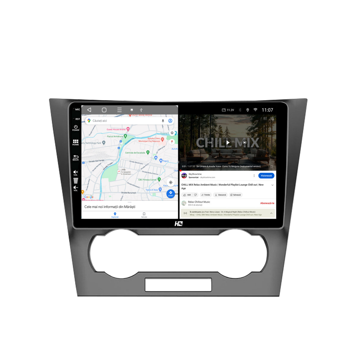 Navigatie HUB64 Chevrolet Epica (2006-2012), 2GB RAM, Android, GPS, Wi-FI, Carplay, Android Auto, USB, Bluetooth, Radio, Waze, Touchscreen, 9 inch