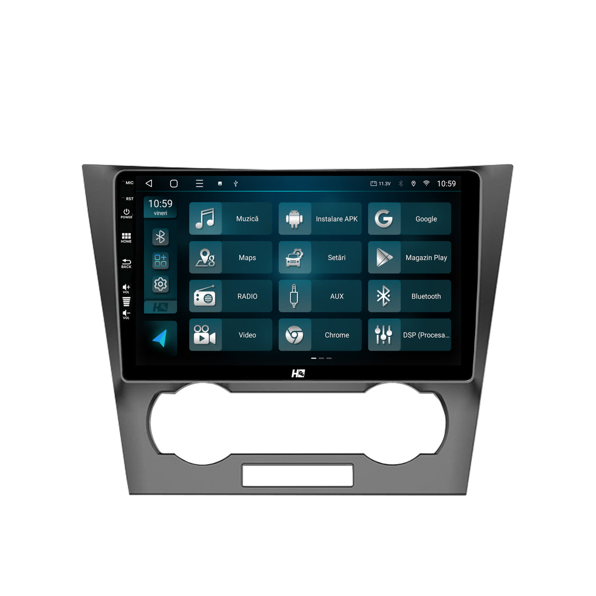 Navigatie HUB64 Chevrolet Epica (2006-2012), 2GB RAM, Android, GPS, Wi-FI, Carplay, Android Auto, USB, Bluetooth, Radio, Waze, Touchscreen, 9 inch