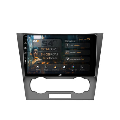 Navigatie HUB64 Chevrolet Epica (2006-2012), 4GB RAM, Android, Octacore, Slot Sim 4G, DSP, GPS, Wi-FI, Carplay, Android Auto, USB, Bluetooth, Waze, Touchscreen, 9 inch