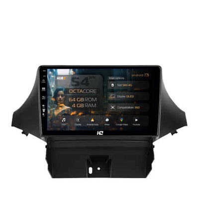 Navigatie HUB64 Chevrolet Orlando (2009-2017), 4GB RAM, Android, Octacore, Slot Sim 4G, DSP, GPS, Wi-FI, Carplay, Android Auto, USB, Bluetooth, Waze, Touchscreen, 9 inch