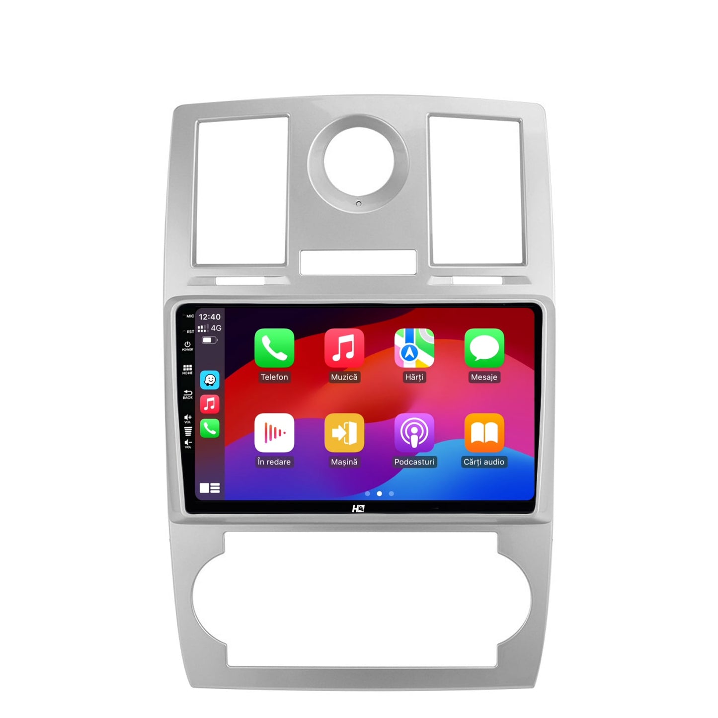 Navigatie HUB64 Chrysler 300C (2004-2011), 4GB RAM, Android, Quadcore, DSP, GPS, Wi-FI, Carplay, Android Auto, USB, Bluetooth, Waze, Touchscreen, 9 inch