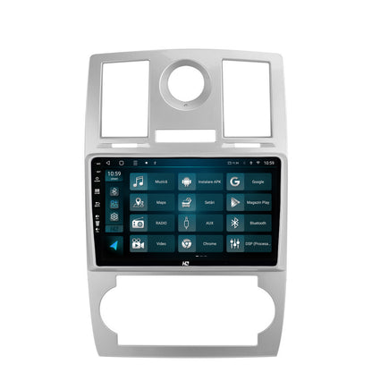 Navigatie HUB64 Chrysler 300C (2004-2011), 4GB RAM, Android, Quadcore, DSP, GPS, Wi-FI, Carplay, Android Auto, USB, Bluetooth, Waze, Touchscreen, 9 inch