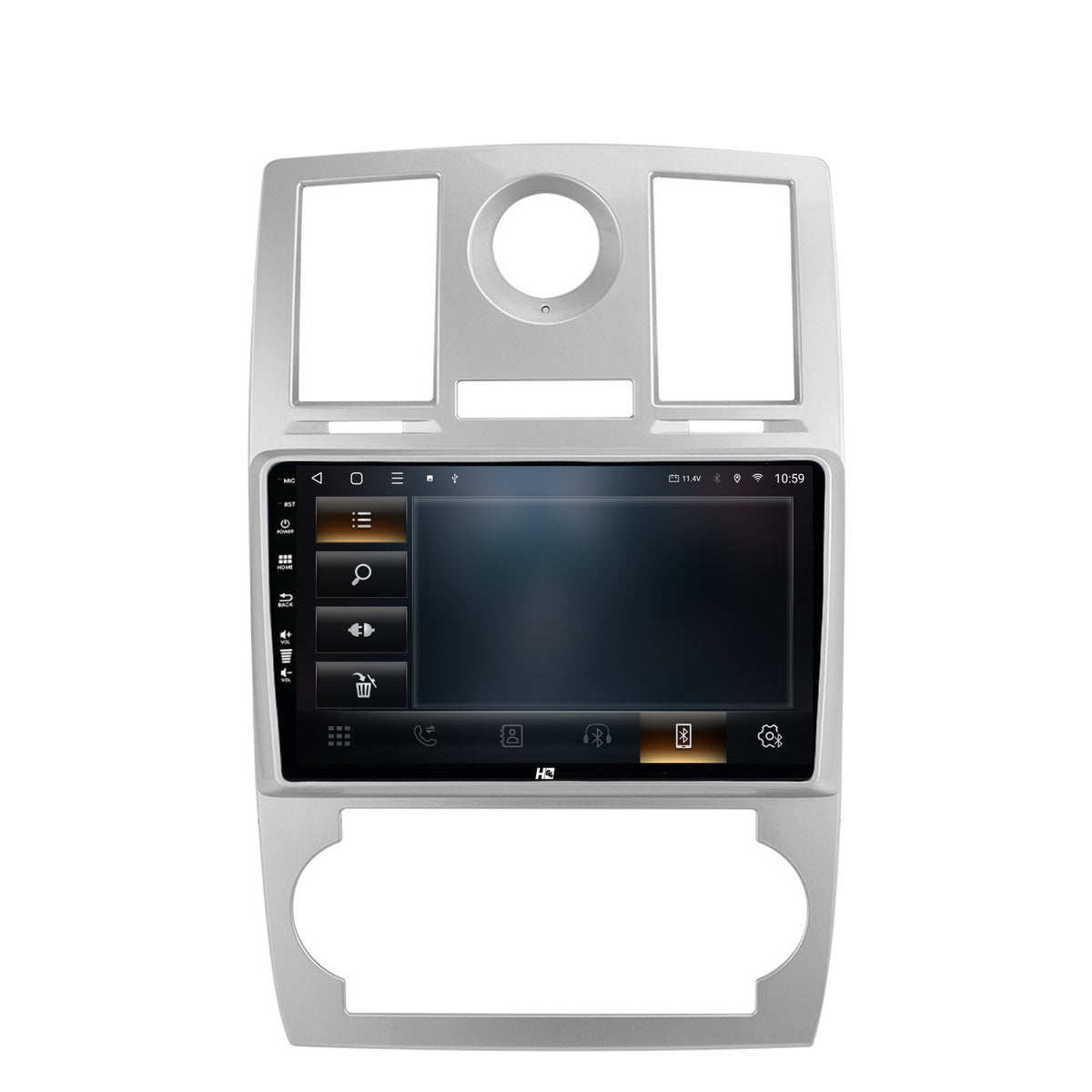 Navigatie HUB64 Chrysler 300C (2004-2011), 8GB RAM, Android, Octacore, Slot Sim 4G, DSP, GPS, Wi-FI, Carplay, Android Auto, USB, Bluetooth, Waze, Touchscreen, 9 Inch