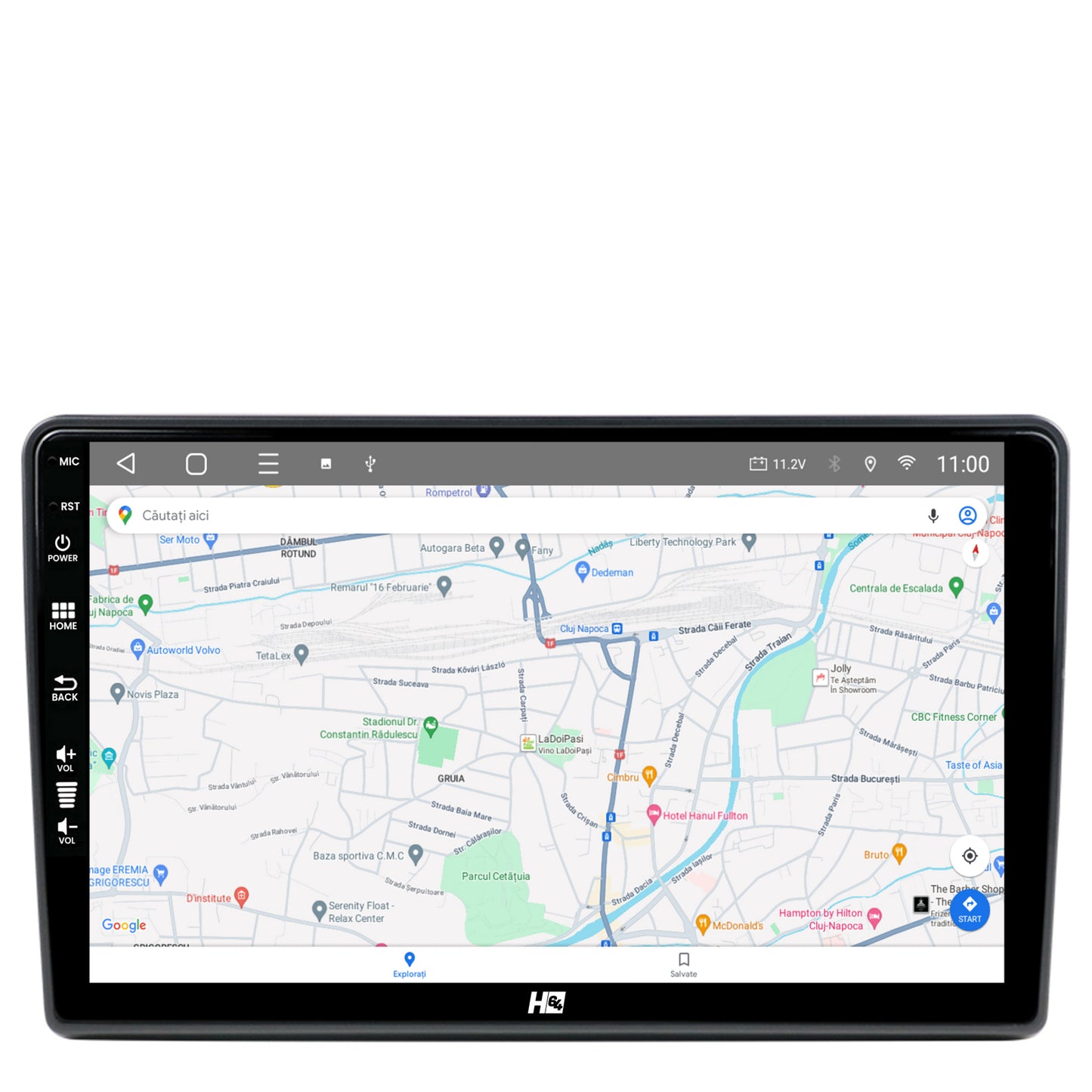 Navigatie HUB64 Citroen Berlingo (2008-2019), 2GB RAM, Android, GPS, Wi-FI, Carplay, Android Auto, USB, Bluetooth, Radio, Waze, Touchscreen, 9 inch