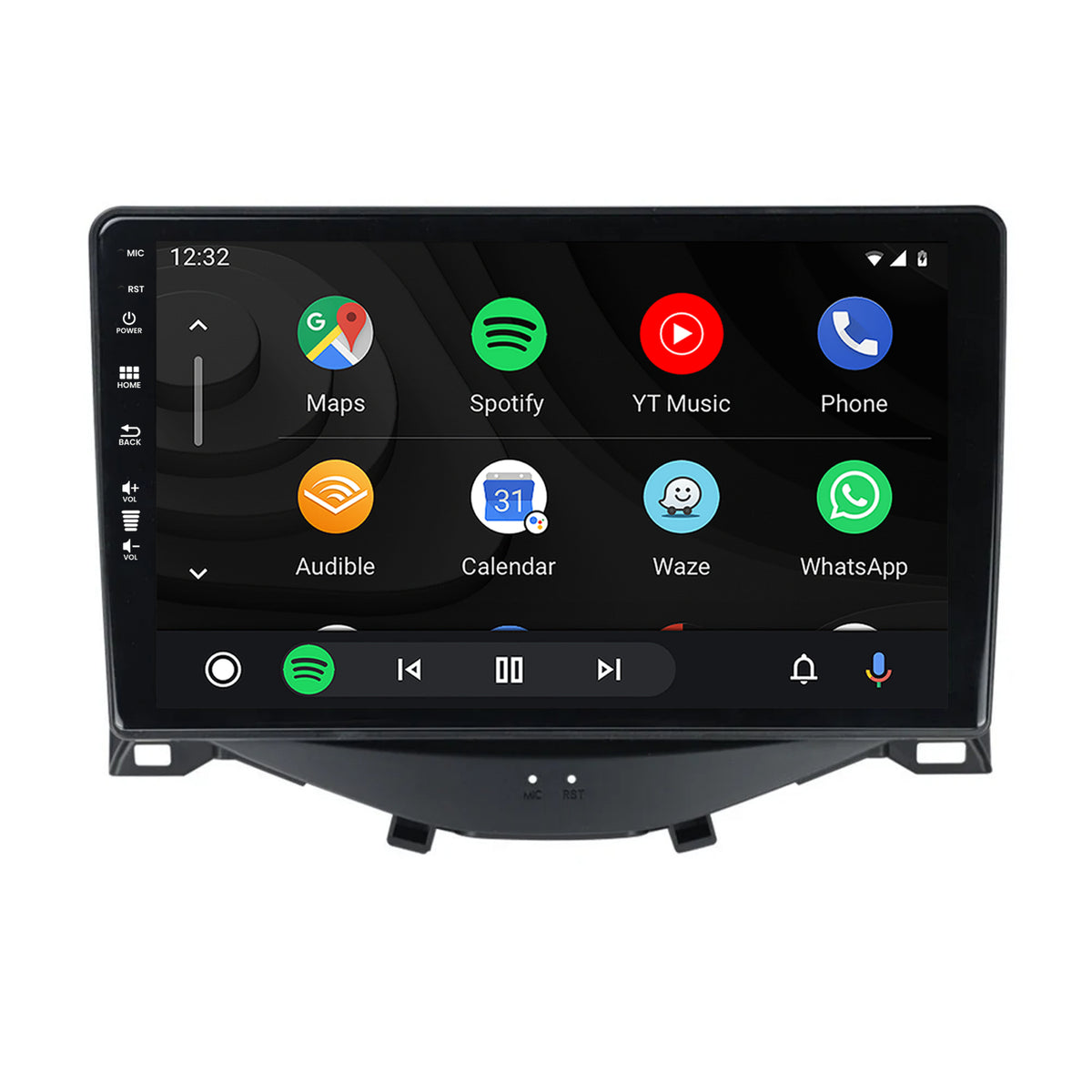 Navigatie HUB64 Citroen C1 / Peugeot 108 / Toyota AYGO (2014-2022), 8GB RAM, Android, Octacore, Slot Sim 4G, DSP, GPS, Wi-FI, Carplay, Android Auto, USB, Bluetooth, Waze, Touchscreen, 9 Inch