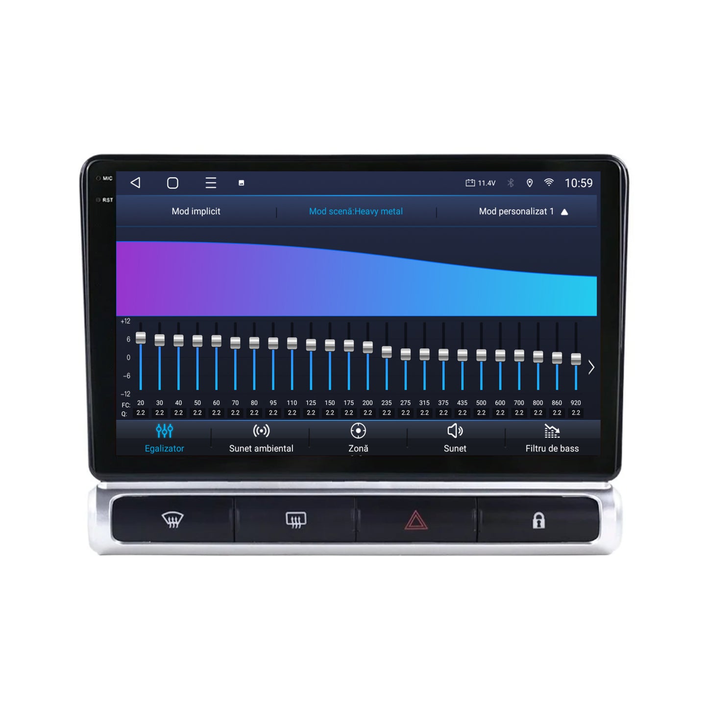 Navigatie HUB64 Citroen C3 (2024+) High-V, 8GB RAM, Android, Octacore, Slot Sim 4G, DSP, GPS, Wi-FI, Carplay, Android Auto, USB, Bluetooth, Waze, Touchscreen, 9 Inch