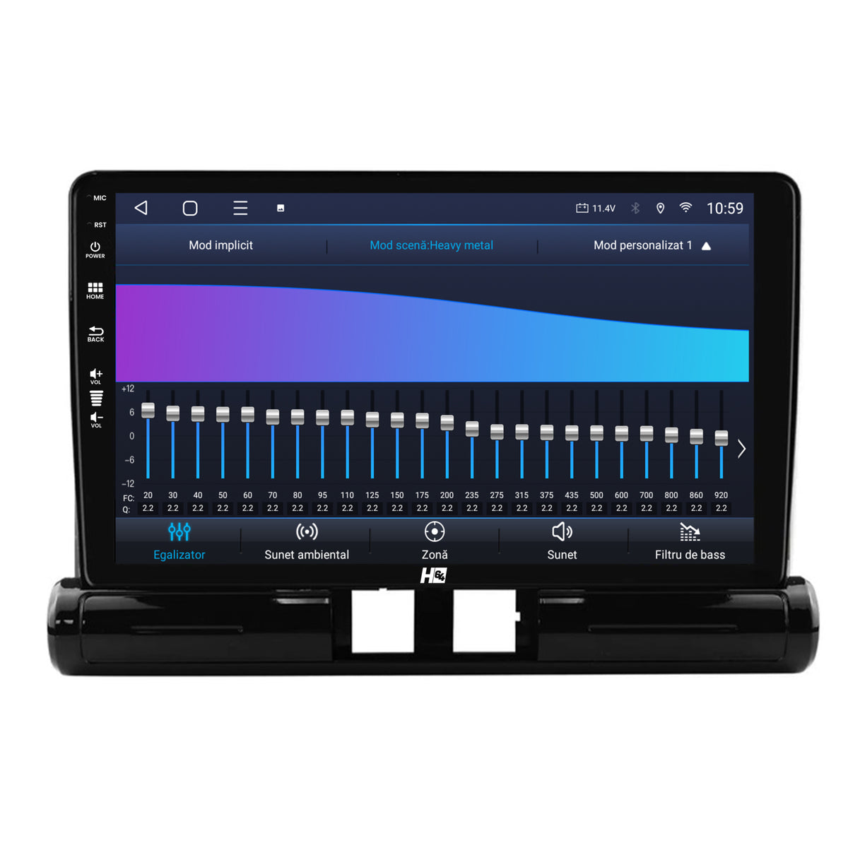Navigatie HUB64 Citroen C3(2024+) Low-V, 4GB RAM, Android, Quadcore, DSP, GPS, Wi-FI, Carplay, Android Auto, USB, Bluetooth, Waze, Touchscreen, 9 Inch